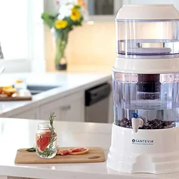 Ceramic Pre-filter Replacement by Santevia | Designed for Santevia's Gravity Water System | Removes Particles From Water | 0.3 Micron Pore Size