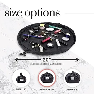 Lay-n-Go Cosmo Drawstring Makeup Bag Organizer Travel Essential