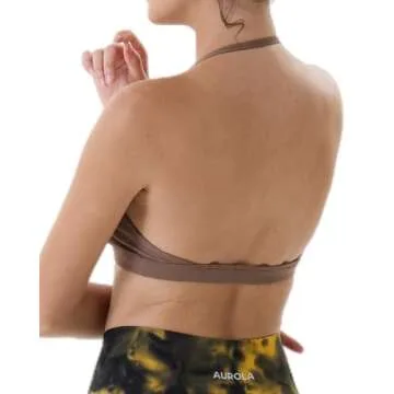 AUROLA Mercury Sports Bra for Women - Convertible Athletic Style