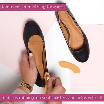 Foot Petals Heavenly Heelz Back of Heel Cushion - Buttercup