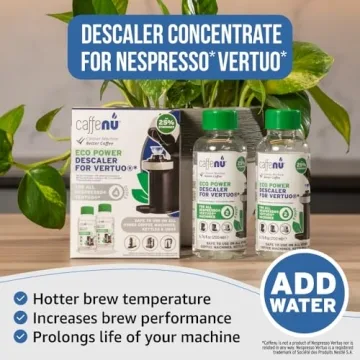 Caffenu Nespresso Descaling Kit - 4 Easy Uses