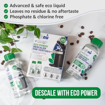 Caffenu Nespresso Descaling Kit - 4 Easy Uses