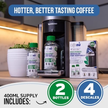Caffenu Nespresso Descaling Kit - 4 Easy Uses