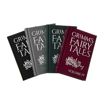 Grimm's Fairy Tales Deluxe 4-Book Set Perfect Gift