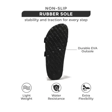 Project Cloud Genuine Leather Flat Sandals for Women