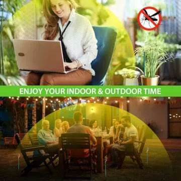 Natural Mosquito Repellent Sticks 120 PCS for Outdoors