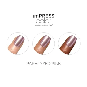 KISS imPRESS Champagne Pink Press-On Nails 30 pcs
