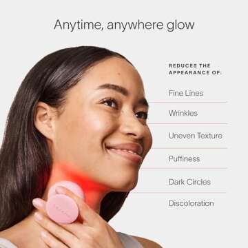 Solawave 2 in 1 Anti-Aging Face & Body Skincare Mini with Red and Infrared Light + Therapeutic Warmt...