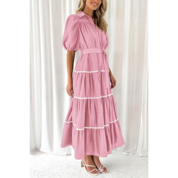 PRETTYGARDEN Women's Summer Maxi Dress for Elegant Style