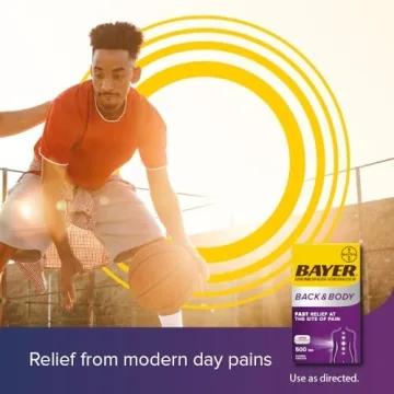 Bayer Extra Strength 500mg Aspirin Plus Caffeine for Pain Relief