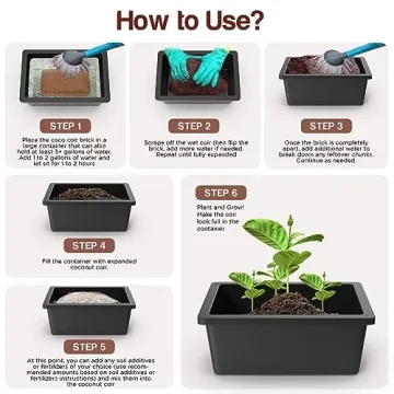 Premium Coconut Coir Brick for Sustainable Gardening