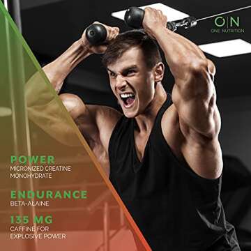 Shred Rx Pre Workout Powder with High-Dose Energy, Focus, Strength, and Endurance – Sugar Free Spo...