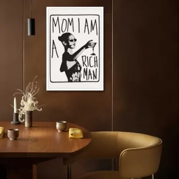 Unique Retro Music Goblet Poster for Modern Decor