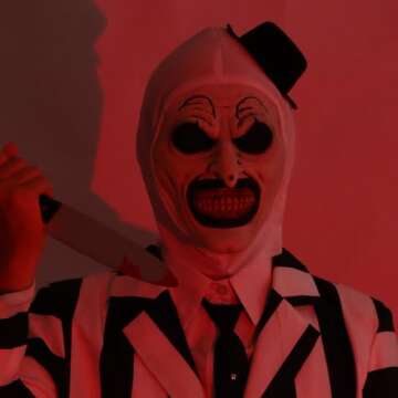 Hcirjhie Halloween Masks, Horror Masks, joker mask，Halloween Horror role-Playing, fun Horror Latex Masks, fun Horror Mask Toys, scary clown mask，Perfect for Halloween Disguise Parties