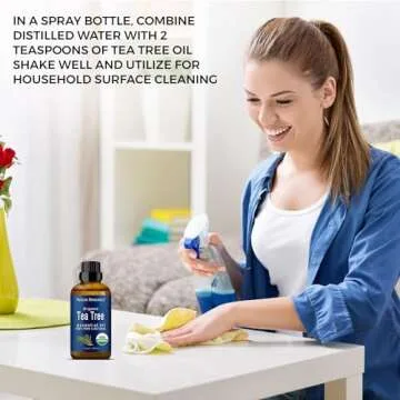 Organic Tea Tree Oil 30 ml - Pure Natural Essential Oil for Skin, Hair, Face, Scalp, Soothing Aromatherapy & Diffusers - Nexon Botanics