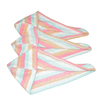 HOPESHINE Women's Soft Shower Hair Towel Twist Hair Turban Wrap Drying Cap Great Gift for Women (Rai...