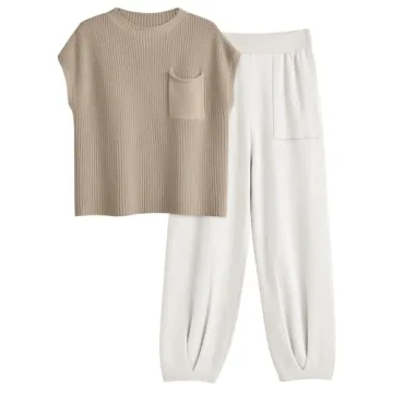 LILLUSORY Two Piece Lounge Wear Set - Chic and Comfortable Outfits for Every Occasion