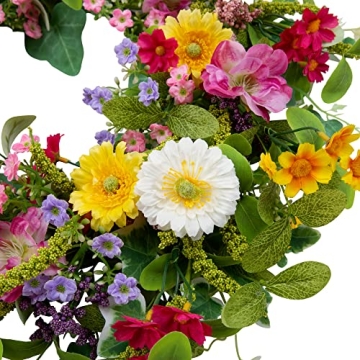 Skrantun 18 inch Spring Wreath for Door and Wall Decor