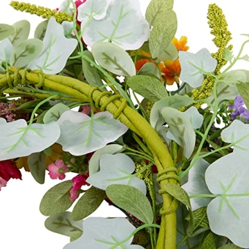 Skrantun 18 inch Spring Wreath for Door and Wall Decor