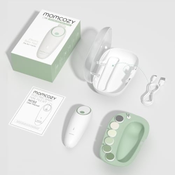 Momcozy Electric Baby Nail File Rechargeable & Gentle