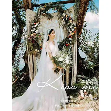 Hysunland Handmade Boho Macrame Curtain for Elegant Decor