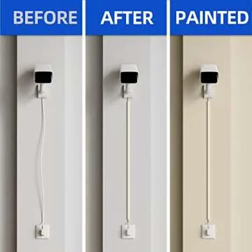 Cord Cover Wall, 142in One-Cord Channel Cord Hider Wall, Mini Size Wire Covers for Cords, Paintable Cable Concealer to Hide Speaker Wire, Ethernet Cable, CC05 Beige