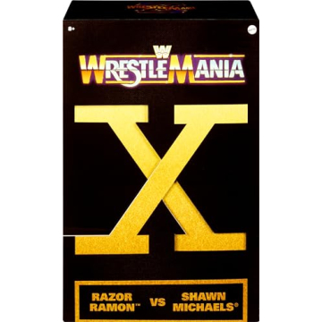 WWE WrestleMania X Action Figure Set with Shawn Michaels & Razor Ramon