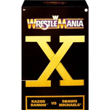 WWE WrestleMania X Action Figure Set with Shawn Michaels & Razor Ramon
