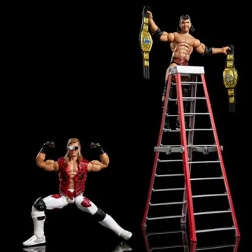 WWE WrestleMania X Action Figure Set with Shawn Michaels & Razor Ramon