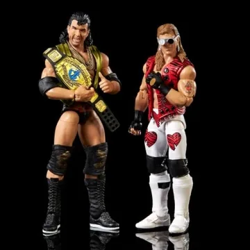 WWE WrestleMania X Action Figure Set with Shawn Michaels & Razor Ramon