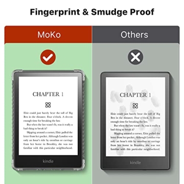 MoKo Clear Case & Screen Protector for Kindle Paperwhite
