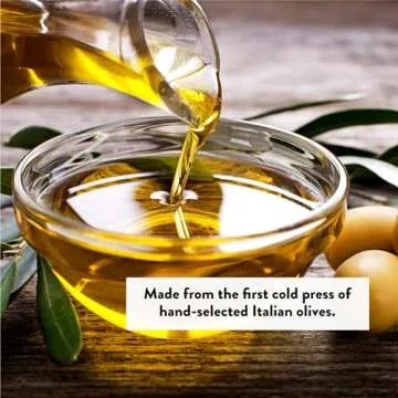 DeLallo Private Reserve Extra Virgin Olive Oil, 16.9 oz Bottle, (2 Pack), Made in Italy, Cold Pressed, Single Origin