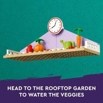 LEGO Friends Heartlake City Preschool Classroom Toy for Kids, Creative Pretend Play for Girls and Boys Ages 4 Years Old and Up, Comes with 2 Mini Dolls and 4 Micro Dolls, 42636