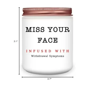 Homsolver Best Friend- Gifts for Women Sister Bestie, Friendship Gifts for Women Friends, Friend Gifts Birthday Gifts for Women Unique Bestie Gifts for Women (Miss Your Face)