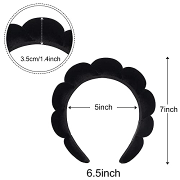 Ayesha Spa Headband - Soft Hairband for Makeup & Skincare