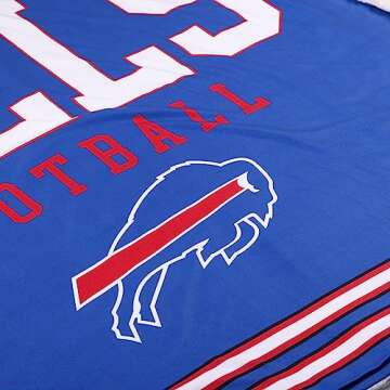 FOCO Buffalo Bills NFL Team Property Of Sherpa Fleece Blanket