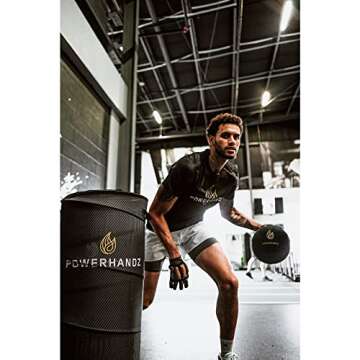 POWERHANDZ Basketball DRIBBLESLEEVE - Anti-Grip Removable Basketball Wrap to Improve Ball Control and Dribbling