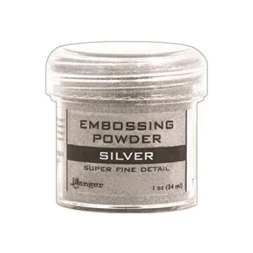 Ranger Heat Embossing Powder Bundle - 5 Metallic Colors for Cardmaking