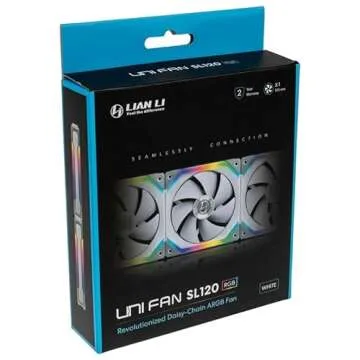 Lian Li UNI Fan SL120 Single Pack White for PCs