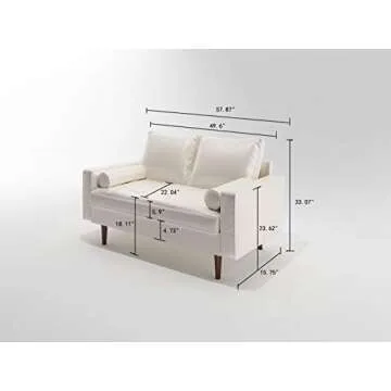 Stylish Womble Mid Century Couch for Chic Living Spaces