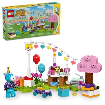 LEGO Animal Crossing Julian’s Birthday Party Video Game Toy - Fun Gift for Kids Ages 6+