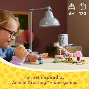 LEGO Animal Crossing Julian’s Birthday Party Toy for Kids