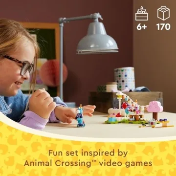 LEGO Animal Crossing Julian’s Birthday Party Toy for Kids