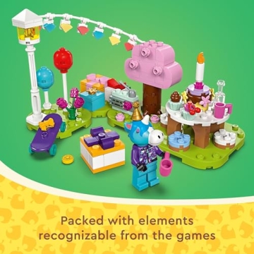 LEGO Animal Crossing Julian’s Birthday Party Toy for Kids