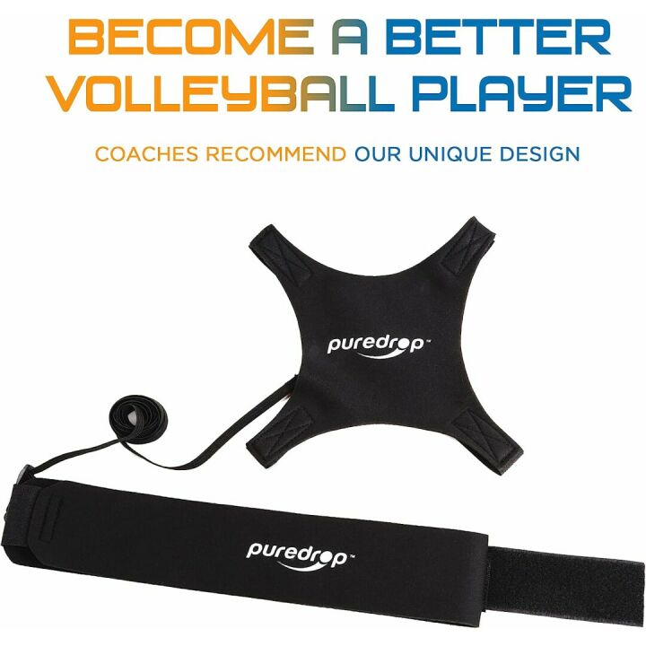 Puredrop Volleyball Solo Training Aid - Adjustable Features
