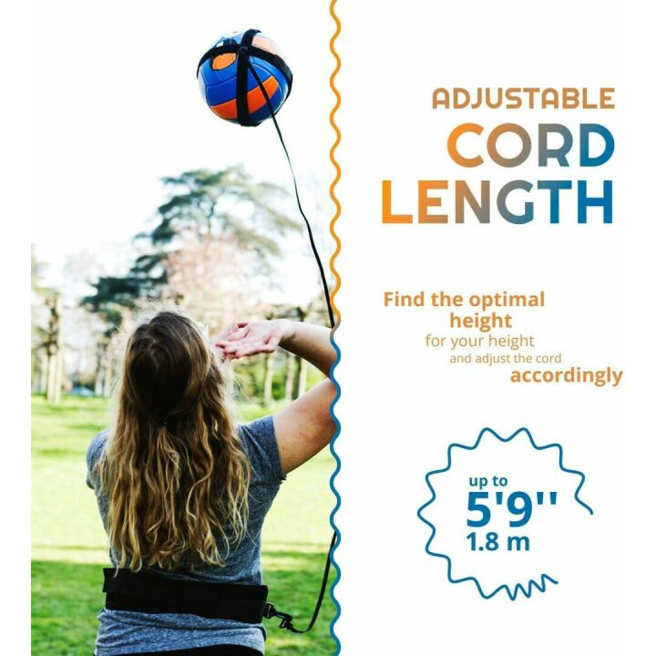 Puredrop Volleyball Solo Training Aid - Adjustable Features