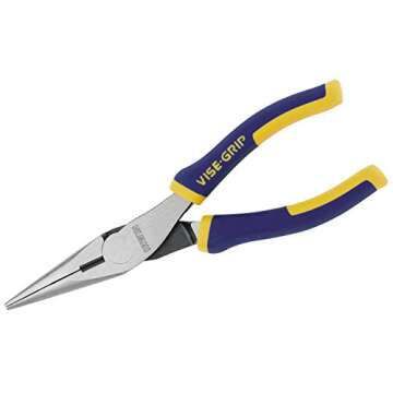 IRWIN VISE-GRIP Long Nose Pliers - Durable, Comfortable, 6 Inch