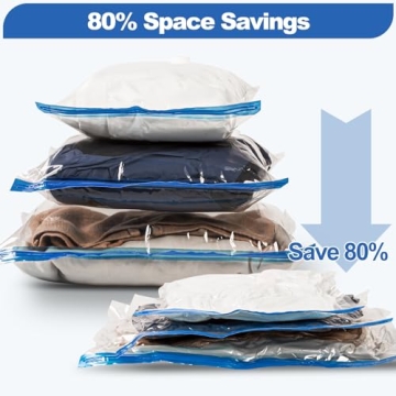 VMstr Travel Vacuum Storage Bags with Electric Pump