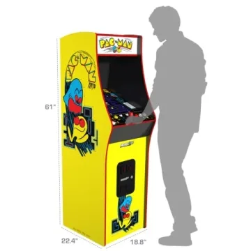 Arcade1Up PAC-Man Deluxe Arcade Machine - 14 Games - Home Fun