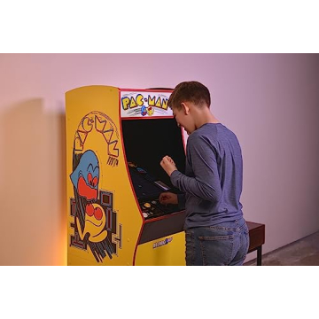 Arcade1Up PAC-Man Deluxe Arcade Machine - 14 Games - Home Fun